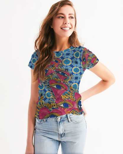 Blue Mosaic Women's Tee