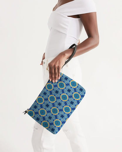 Blue Mosaic Daily Zip Pouch