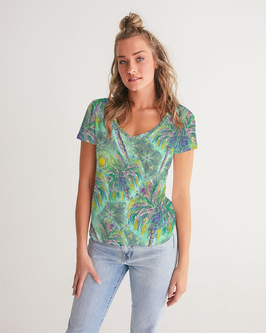 Calypso Women's V-Neck Tee