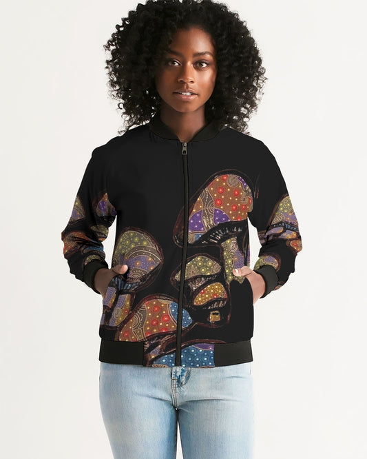 Mushrooms are Magic! Women's Bomber Jacket