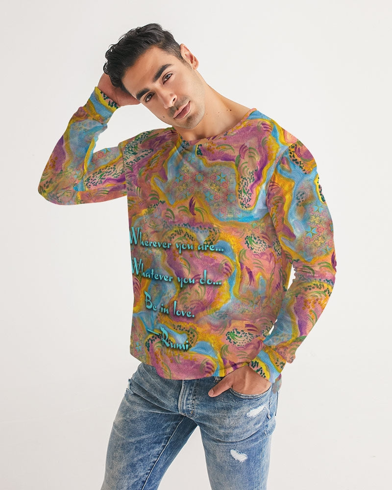 Around the world Men's Long Sleeve Tee