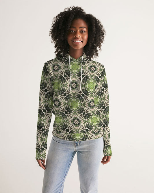 Green Kaleidoscope  Women's Hoodie