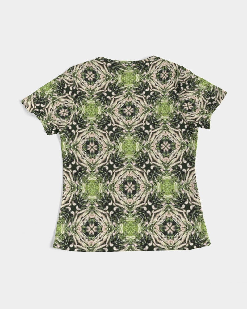 Green Kaleidoscope  Women's Tee