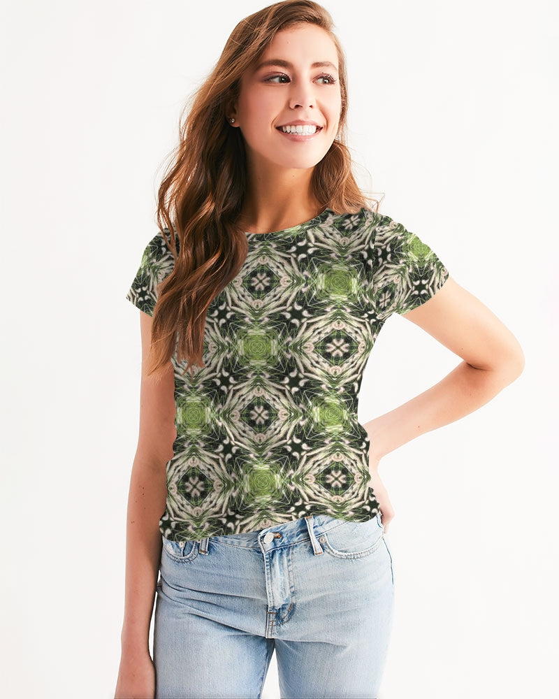 Green Kaleidoscope  Women's Tee