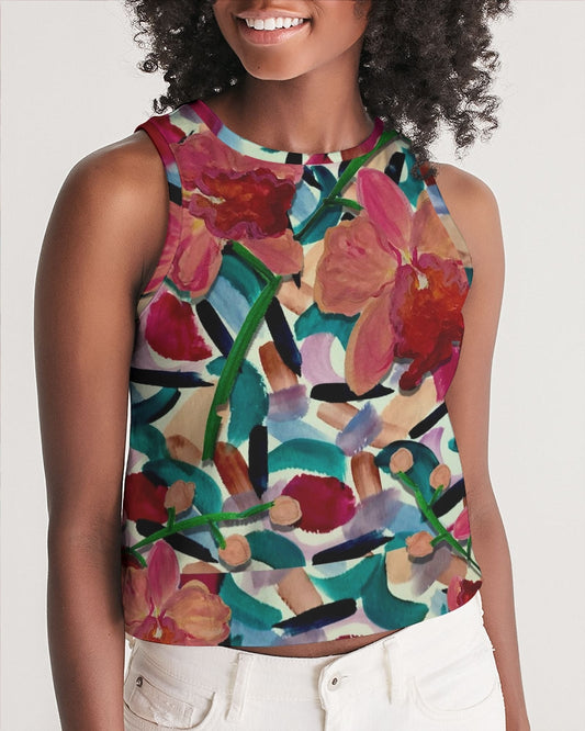 Orchid Fiesta Women's Cropped Tank