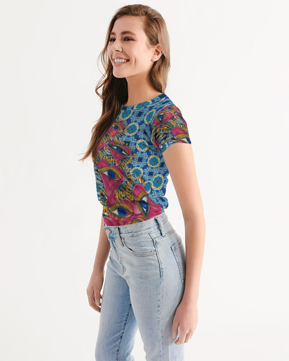 Blue Mosaic Women's Tee