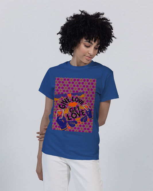 Give Love Unisex Heavy Cotton T-Shirt | Gildan