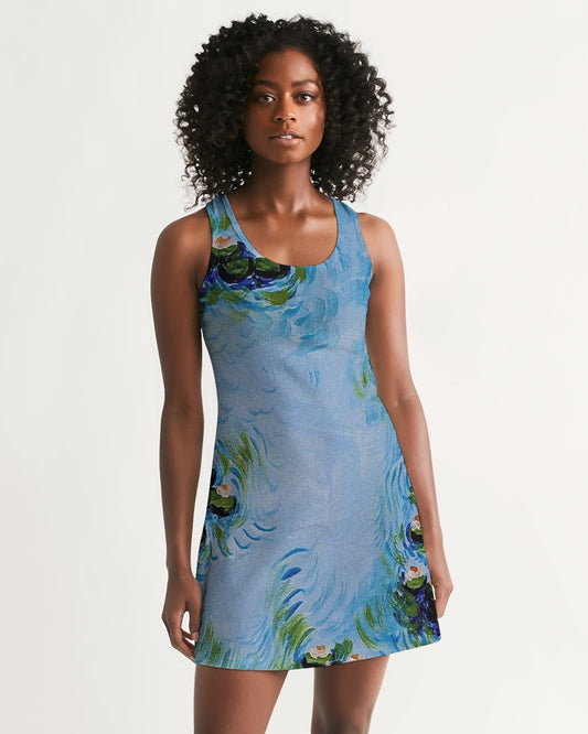 Water Lillies Women's Racerback Dress