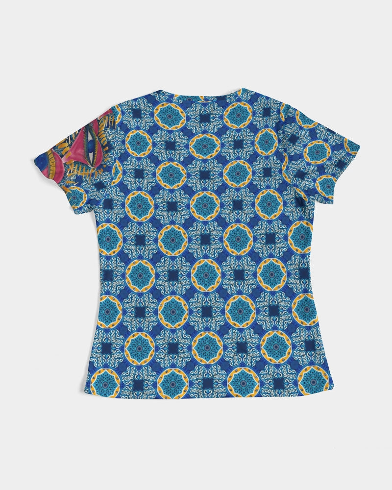 Blue Mosaic Women's Tee