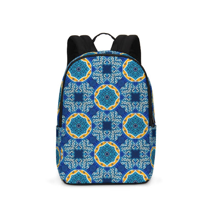 Blue Mosaic Large Backpack