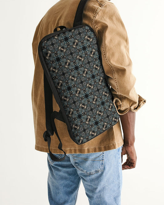 Geometric Print Backpack